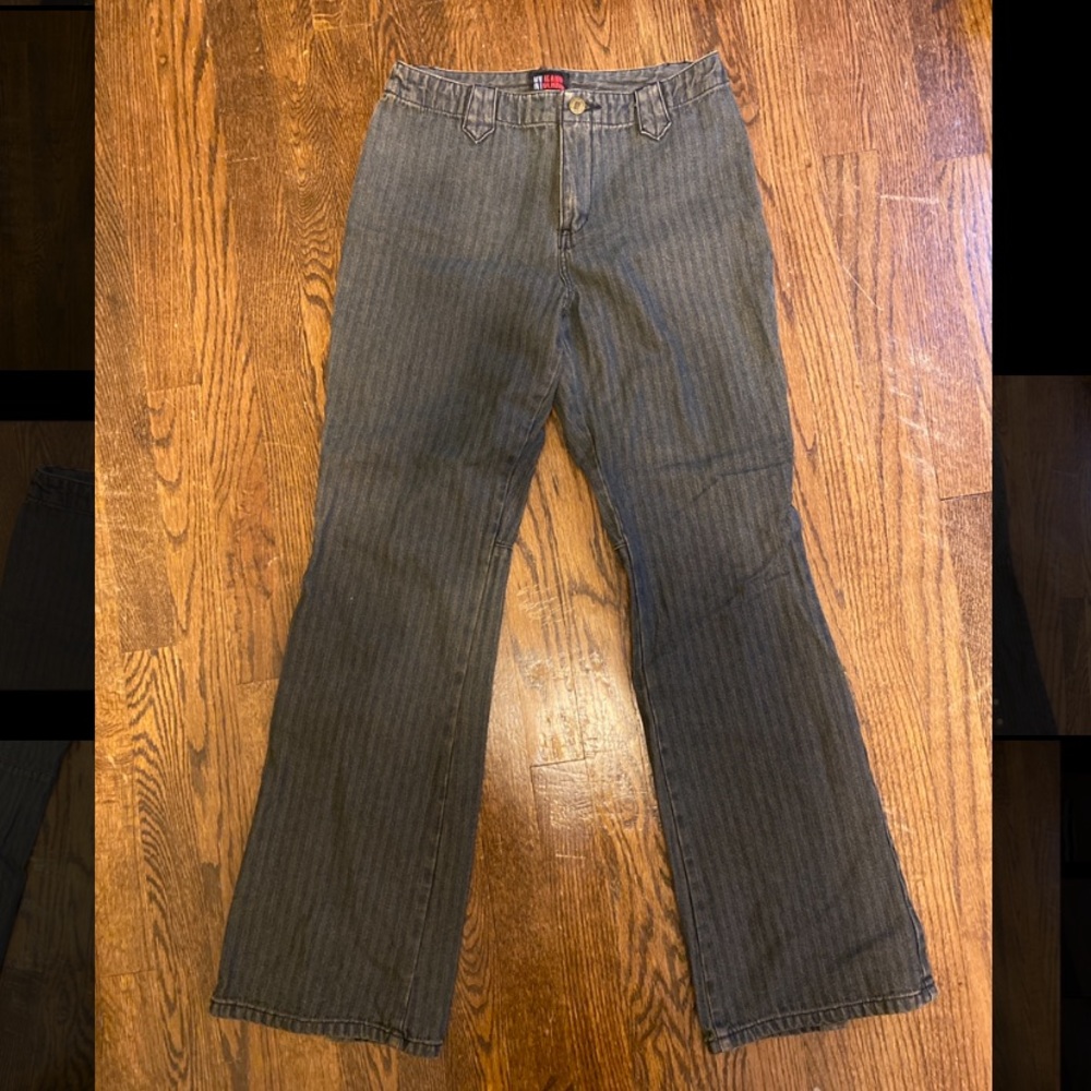 Vintage striped jeans